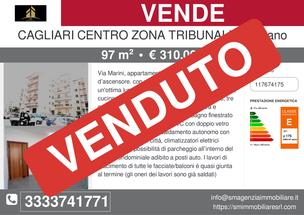 Cagliari centro zona Tribunale terzo piano. in Vendita