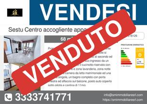 Sestu centro accogliente appartamento in Vendita