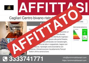 Cagliari centro delizioso bivano ristrutturato in Affitto