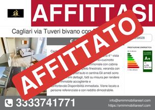 Cagliari Centro Nuovo Bilocale con posto auto e cantina CL. A/2 in Affitto