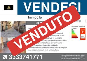 Locale commerciale nel cuore di Cagliari in Vendita